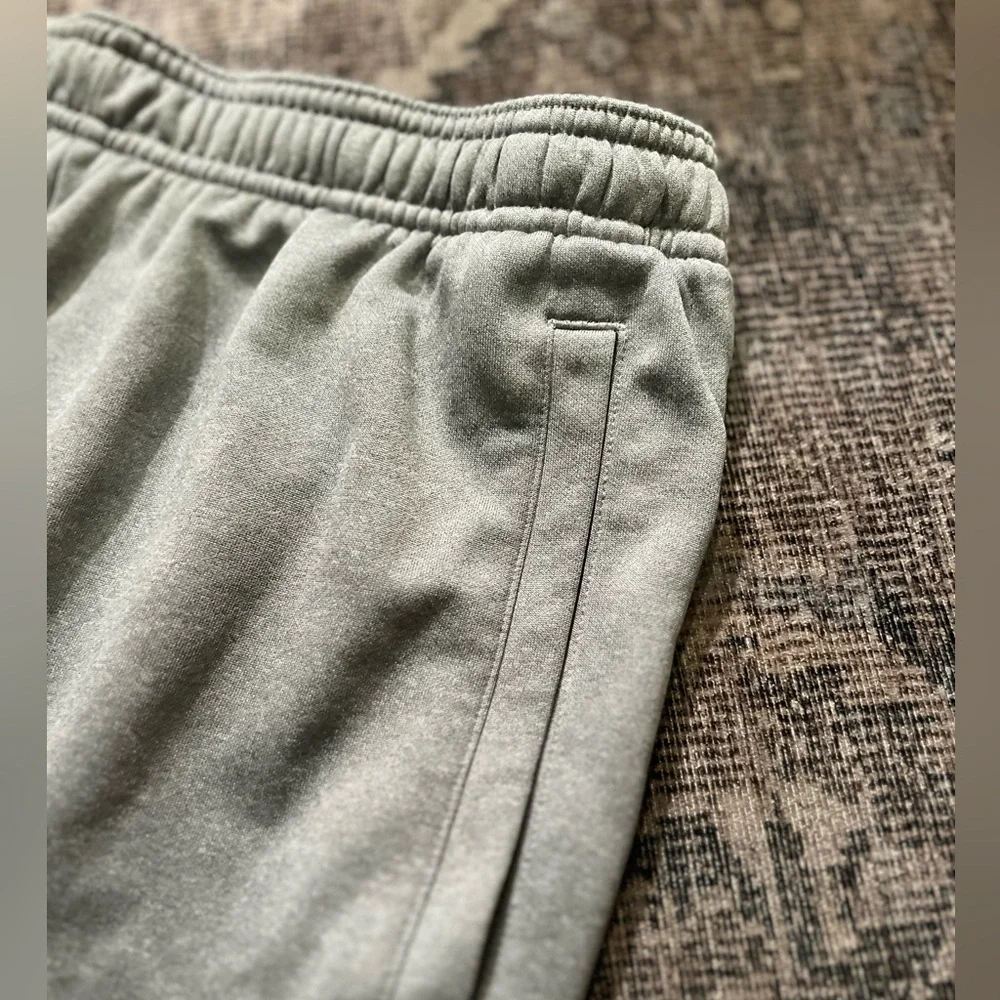 Adidas Game & Go Tapered Pants Mens Grey Aeroready Zippered Ankle Medium